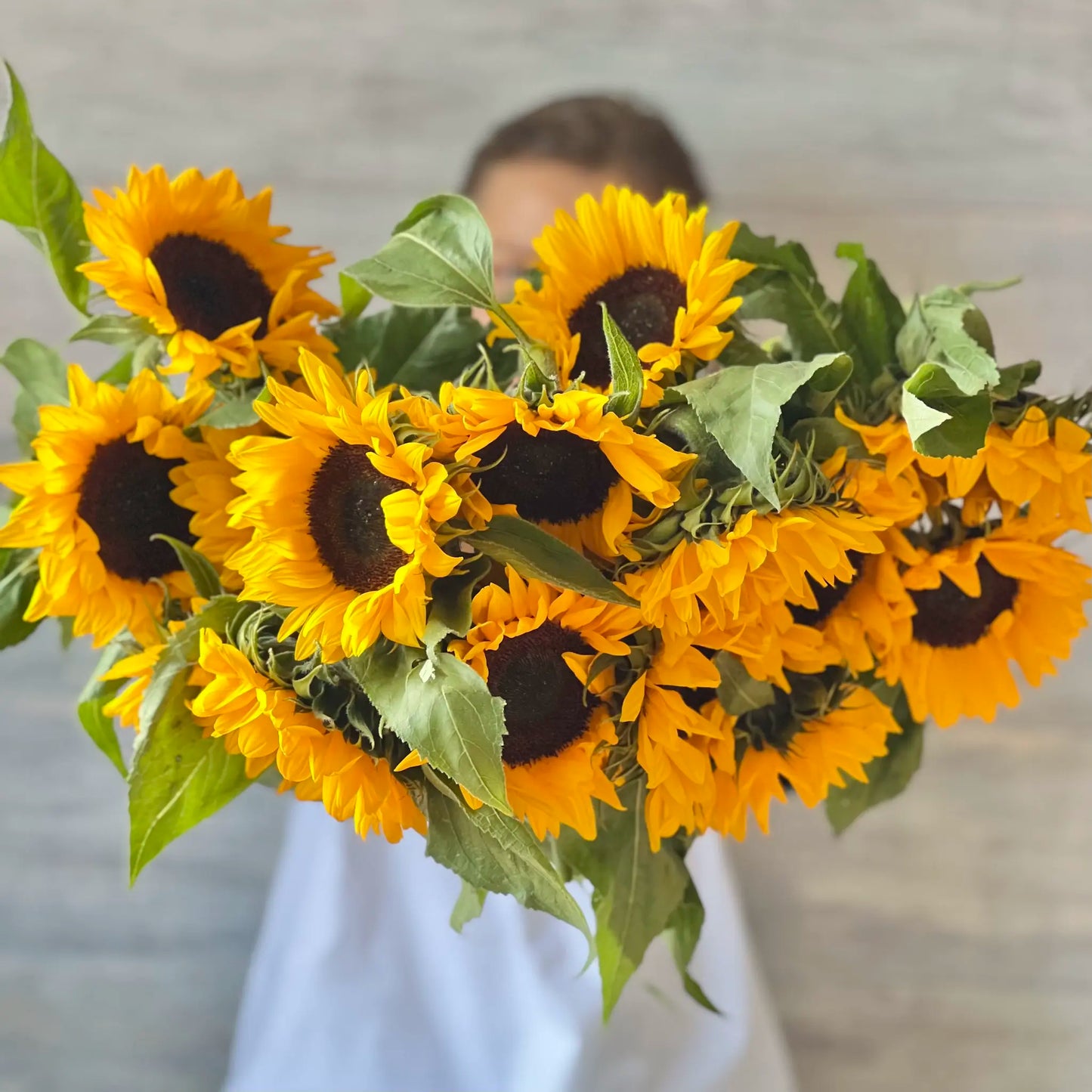 Ramo de girasoles para comprar a domicilio en Barcelona de Florster