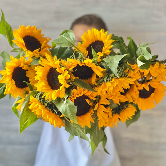 Ramo de girasoles  para comprar a domicilio en Barcelona de Florster