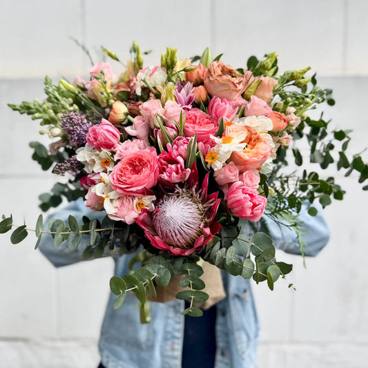 Ramo de flores variado de temporada XL de Florster