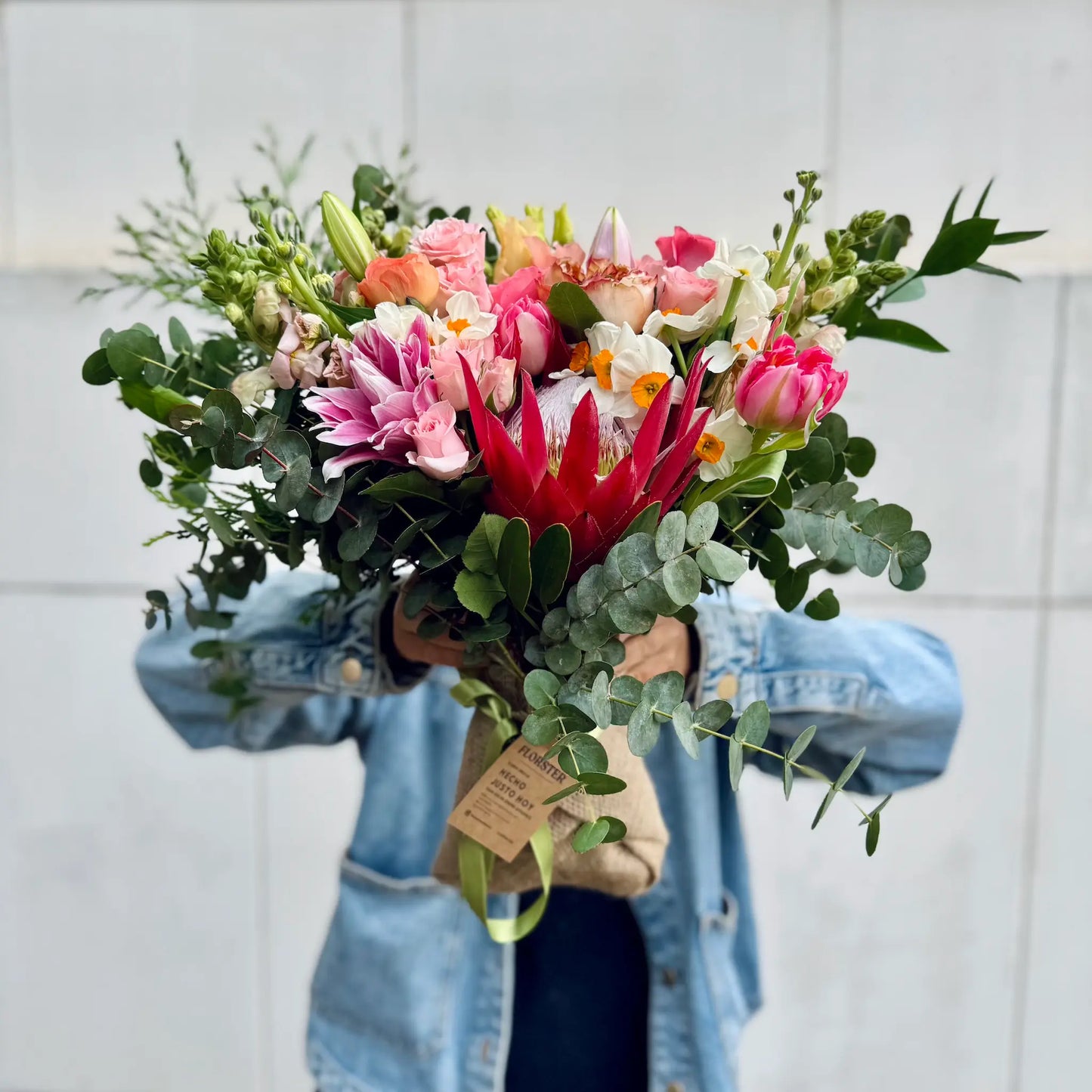 Ramo de Flores variados de Florster tamaño mediano 