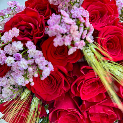 Ramo de rosas rojas catalanas para Sant Jordi