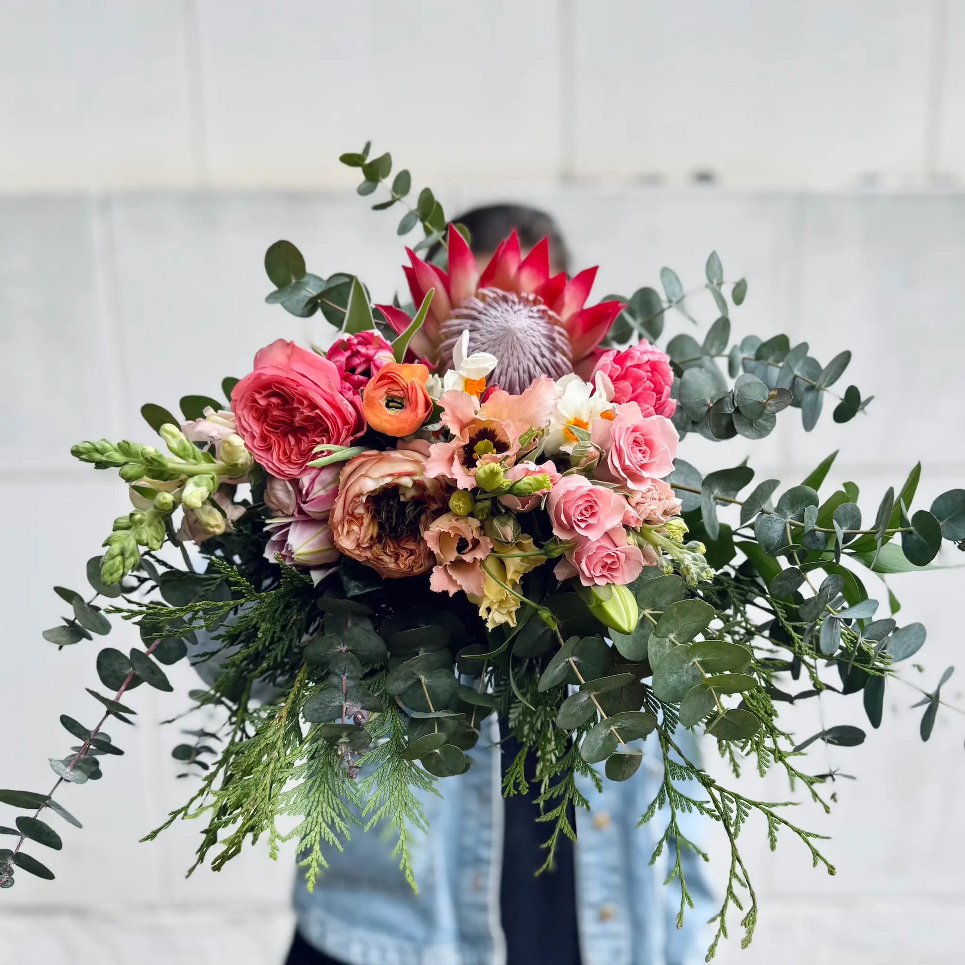 Ramo de flores de Florster de perfil