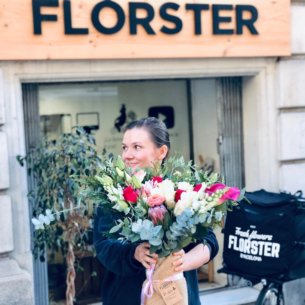 Tienda de flores local de Florster en Barcelona